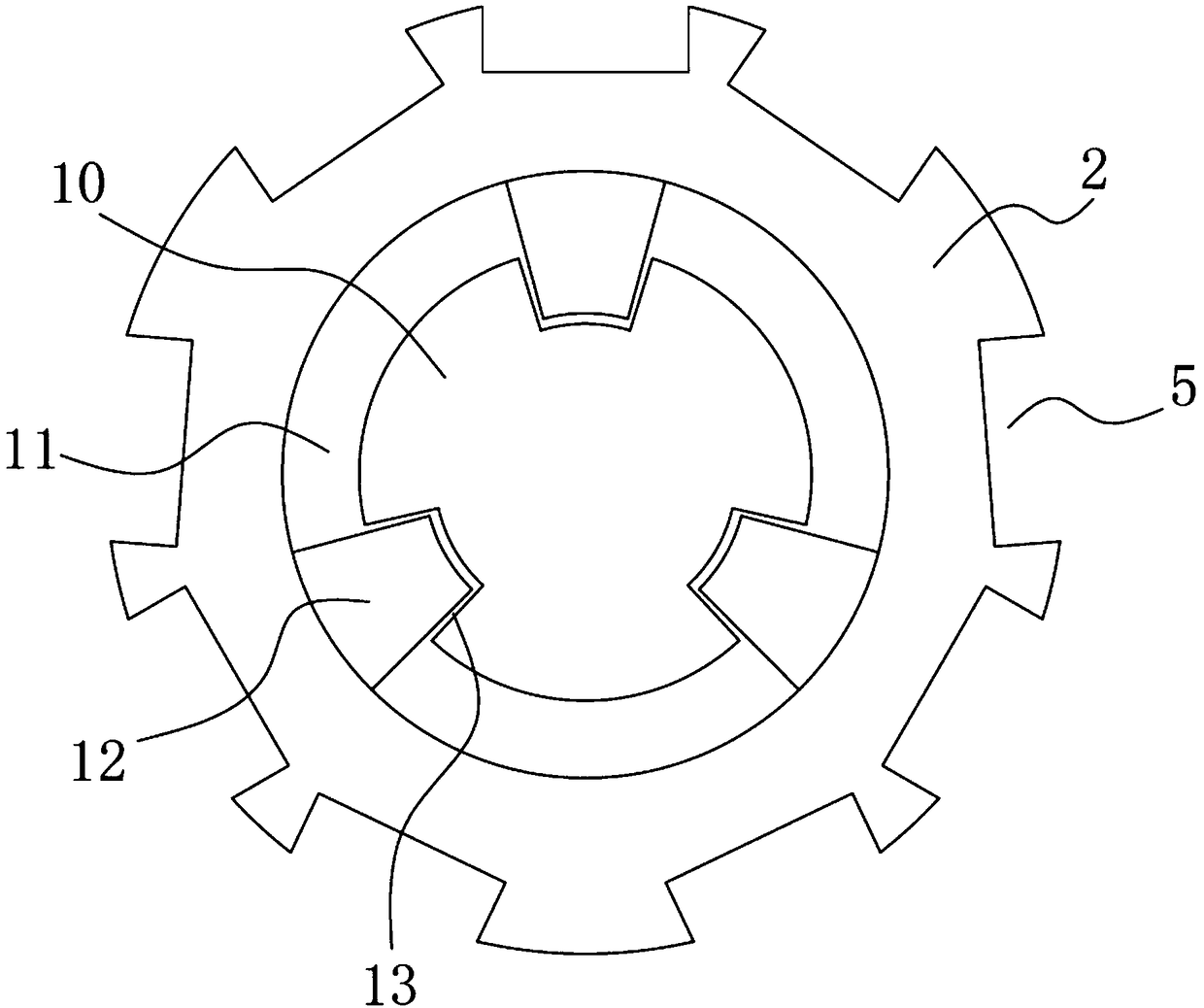 Robot anti-collision device