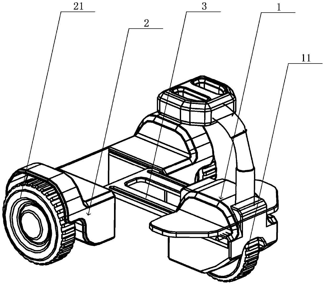 A balancing method for a balance bike