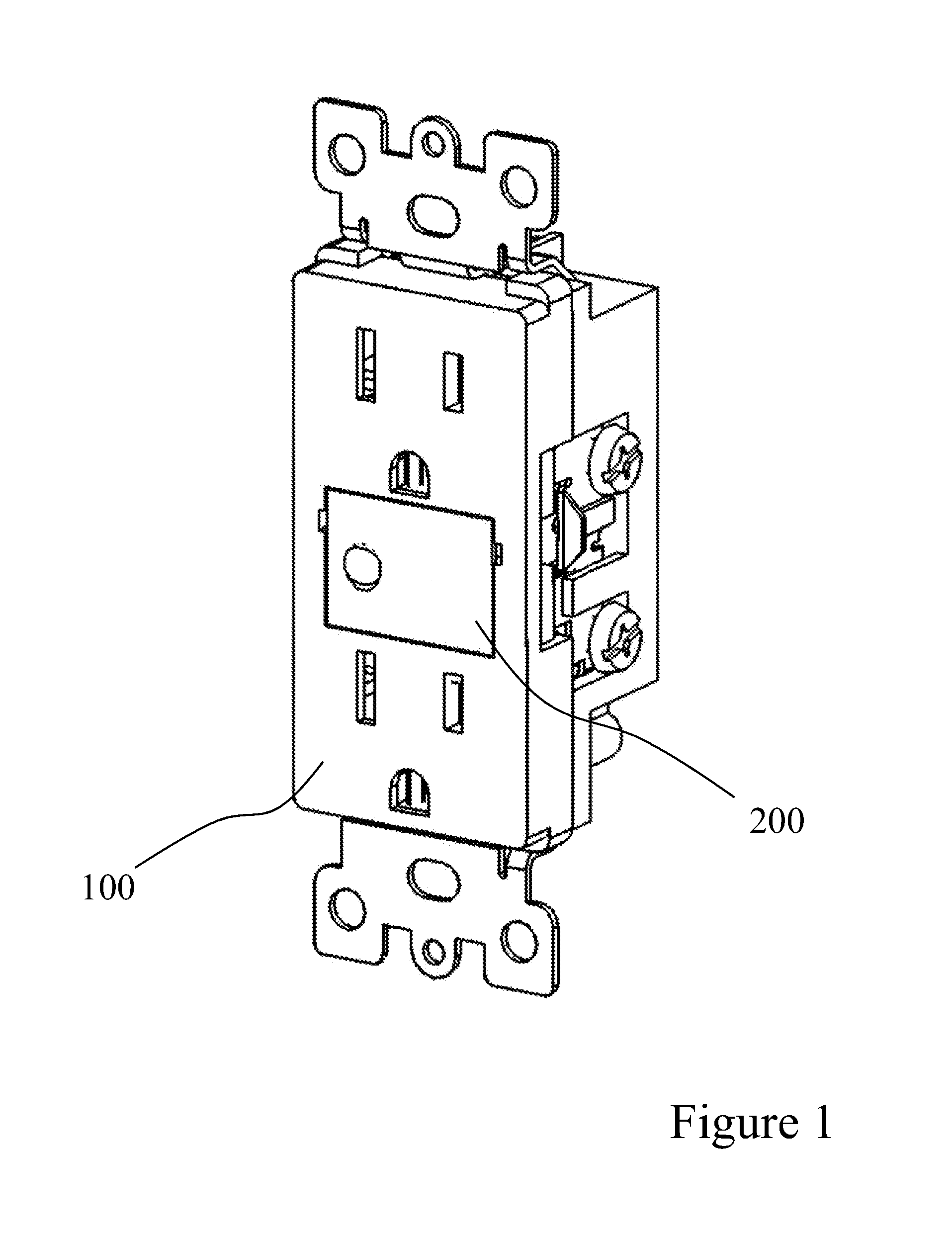 Configurable safety light receptacle