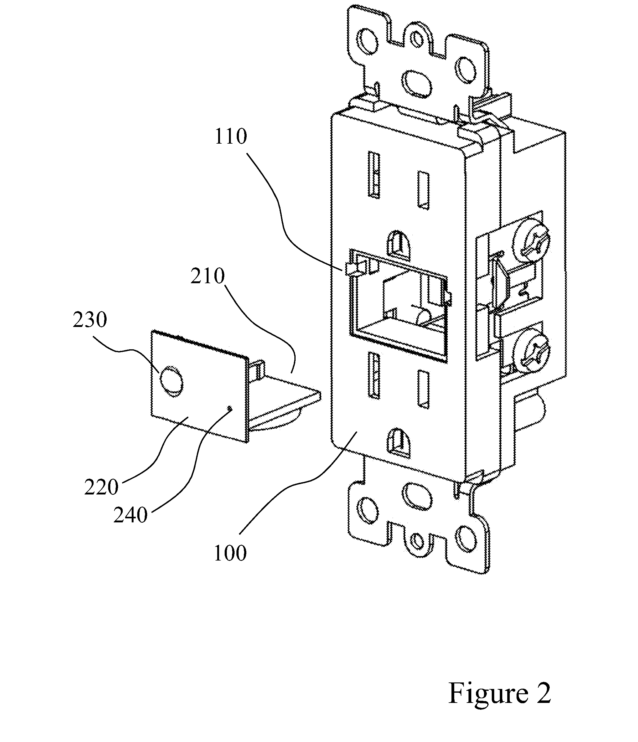 Configurable safety light receptacle