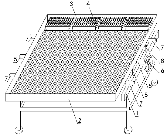 Vegetable factorization seedling culturing method and device thereof