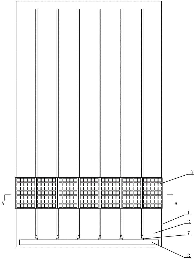 Automatic water and fertilizer supply system for intensive seedling raising