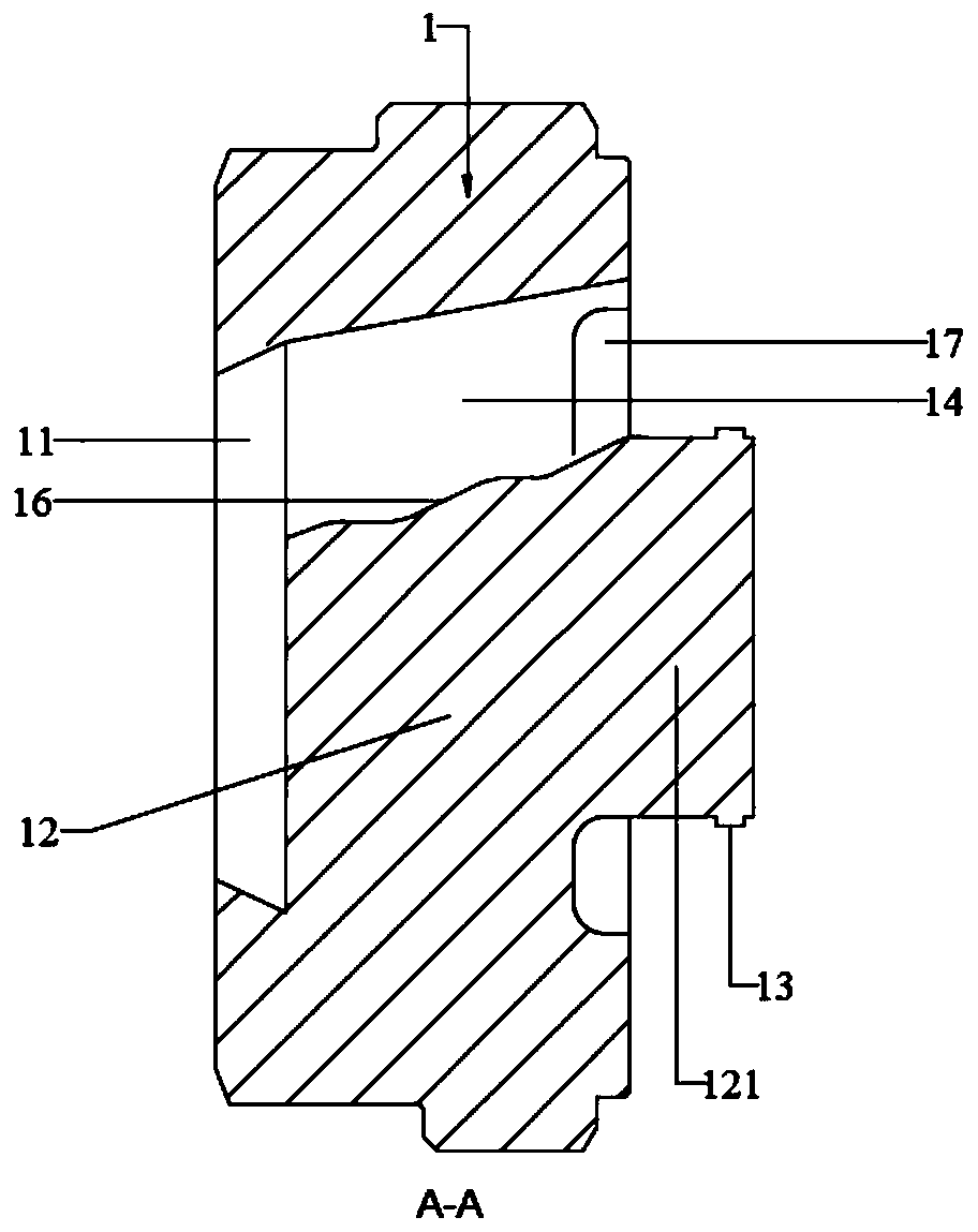 A thin-walled circular tube extrusion die