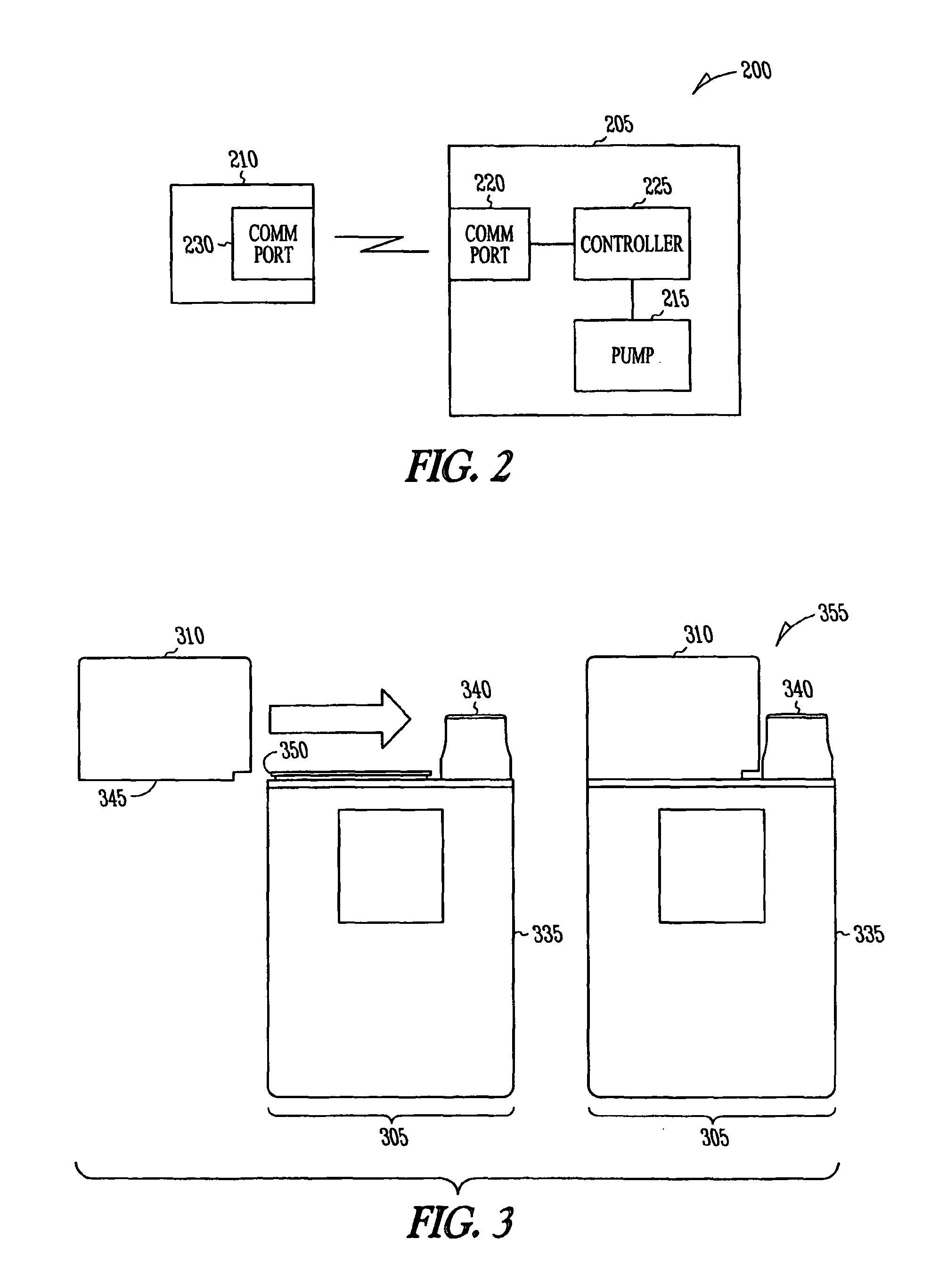 Infusion pump with add-on modules