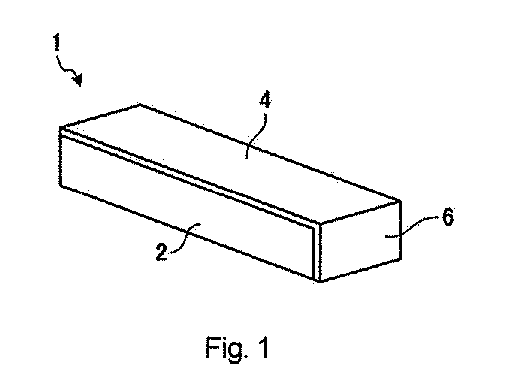 Magnetic material for antennas, antenna, and wireless communication device