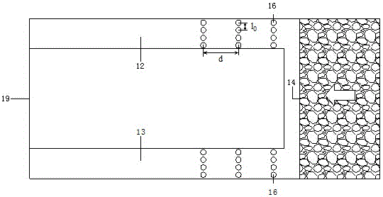 A method for liquid nitrogen low-temperature pre-cracking coal mine thick, hard and difficult-to-break roof