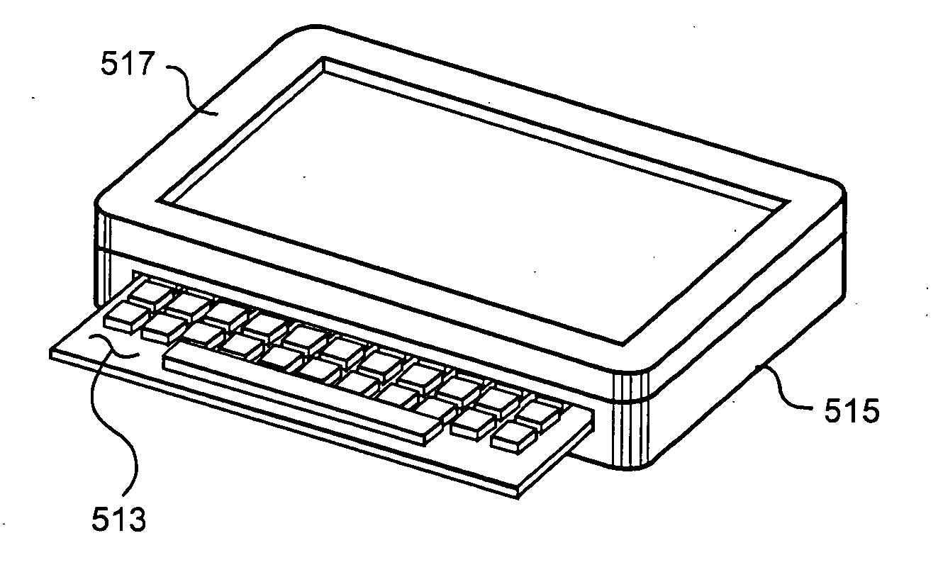 Physical configuration of a hand-held electronic communication device