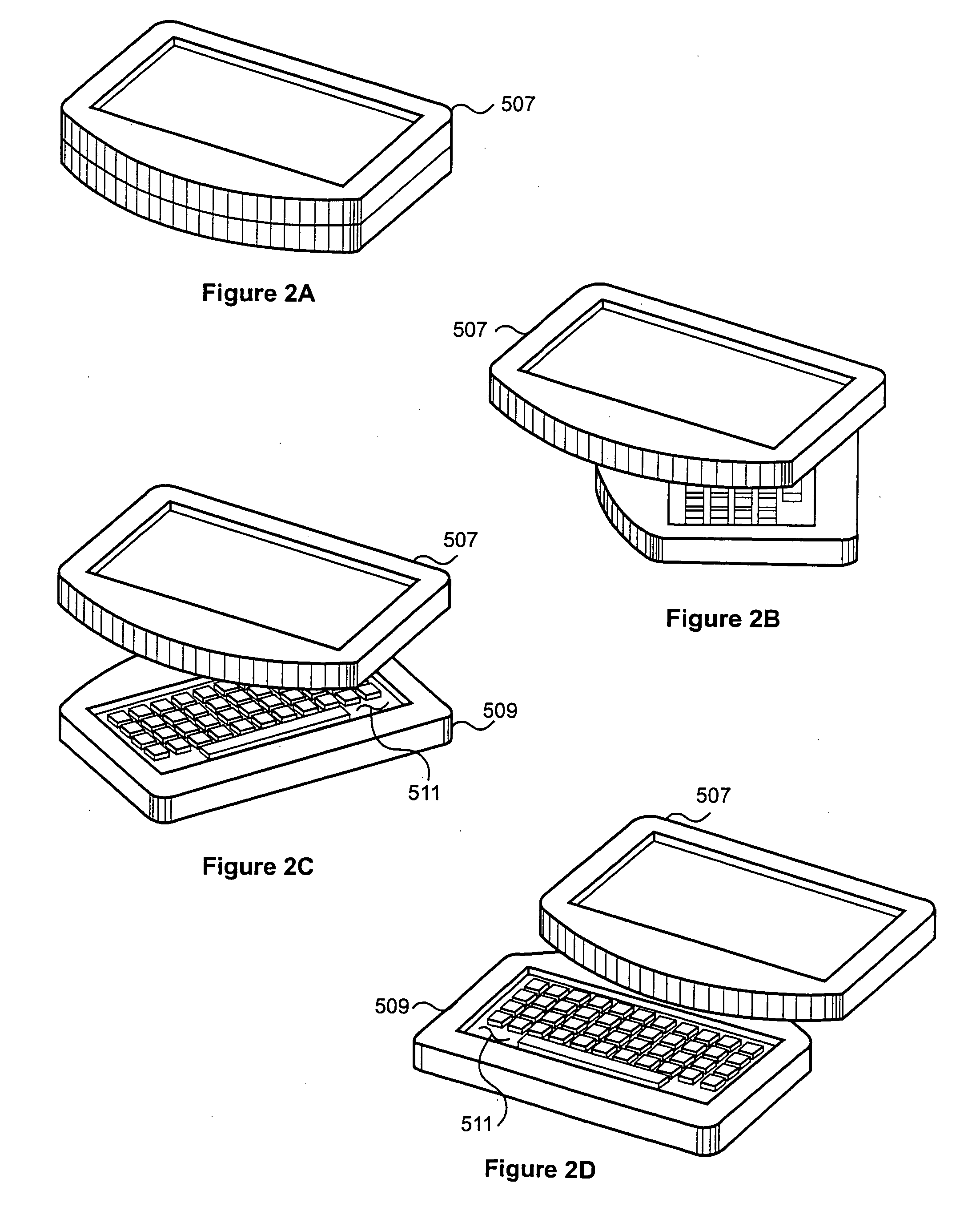 Physical configuration of a hand-held electronic communication device