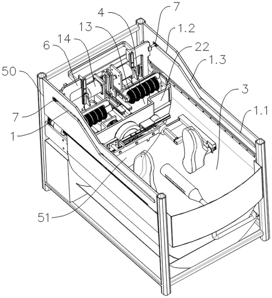 Shoe washing machine