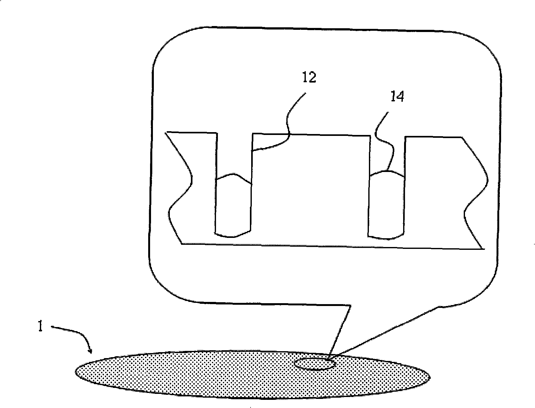 Process for preventing diamond scratch in process of CMP