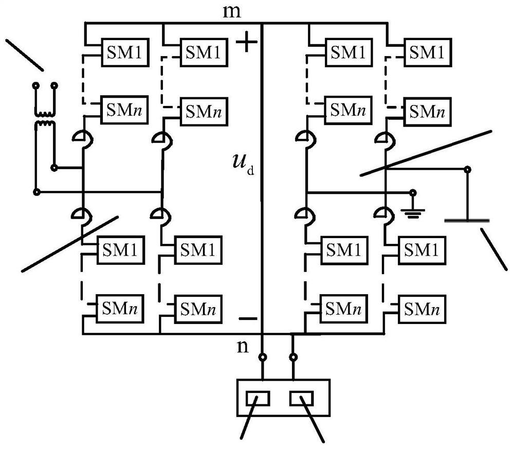 Electrified railway in-phase hybrid energy storage power supply system