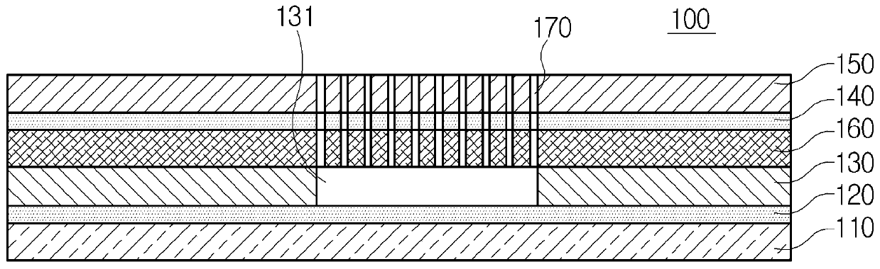 Film and hidden switch structure having the same