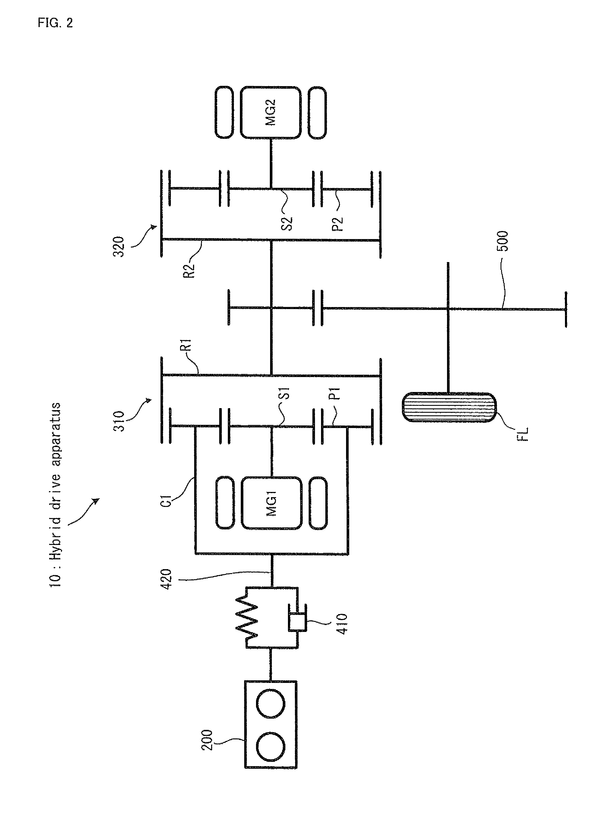 Control apparatus for hybrid vehicle