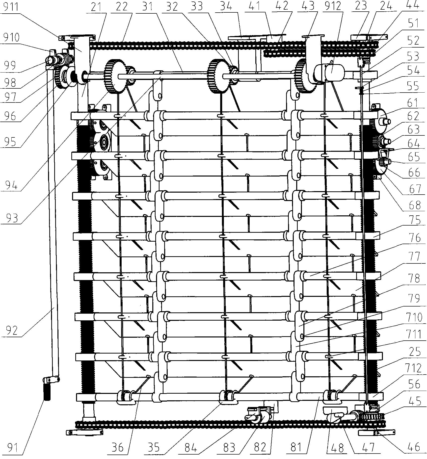 Lifting type anti-theft shutter