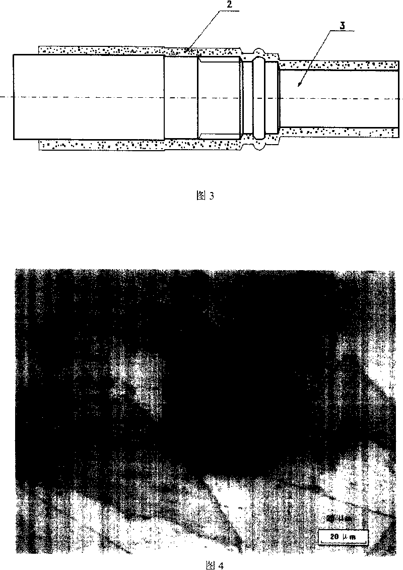 Bit body of diamond bit and manufacture method therefor