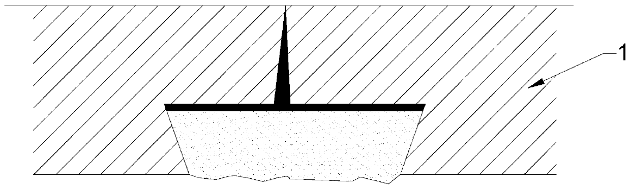 Building exterior wall and structure exterior wall repairing method