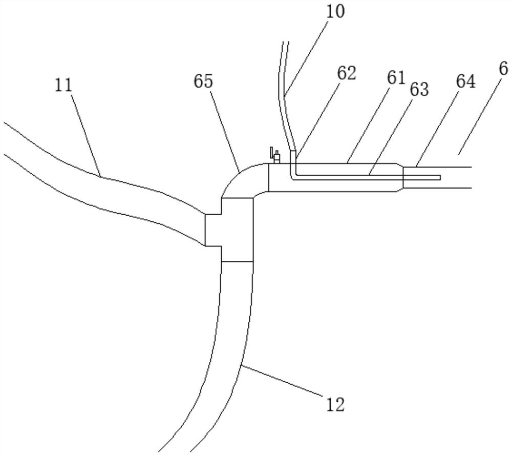 Thin coal seam bedding long drill hole extraction system and method