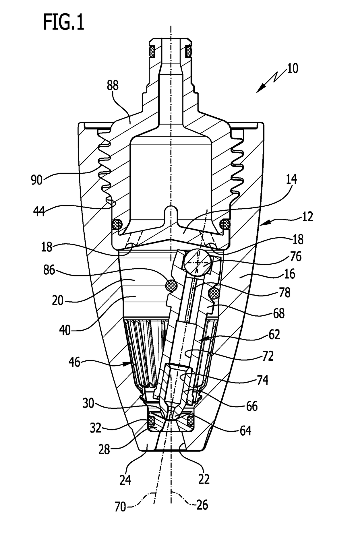 Rotor nozzle for a high-pressure cleaning apparatus