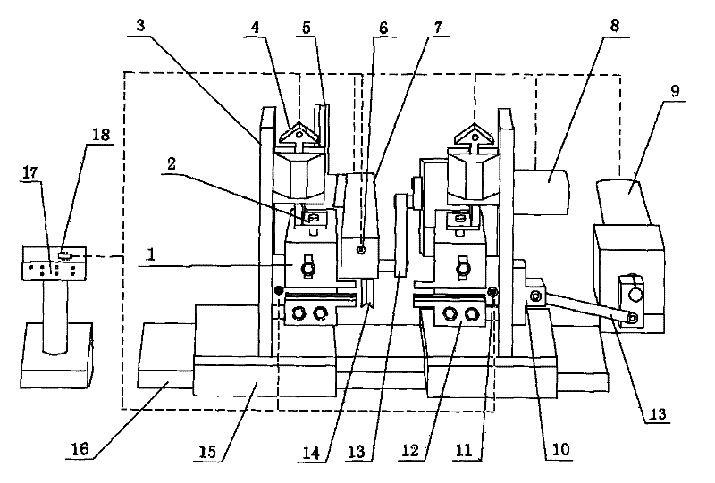 Electronic-control endless rope production equipment