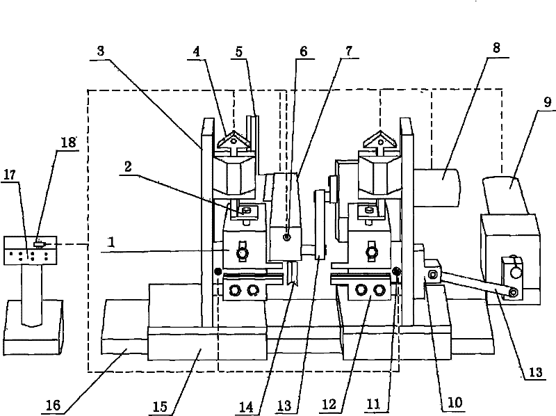 Electronic-control endless rope production equipment