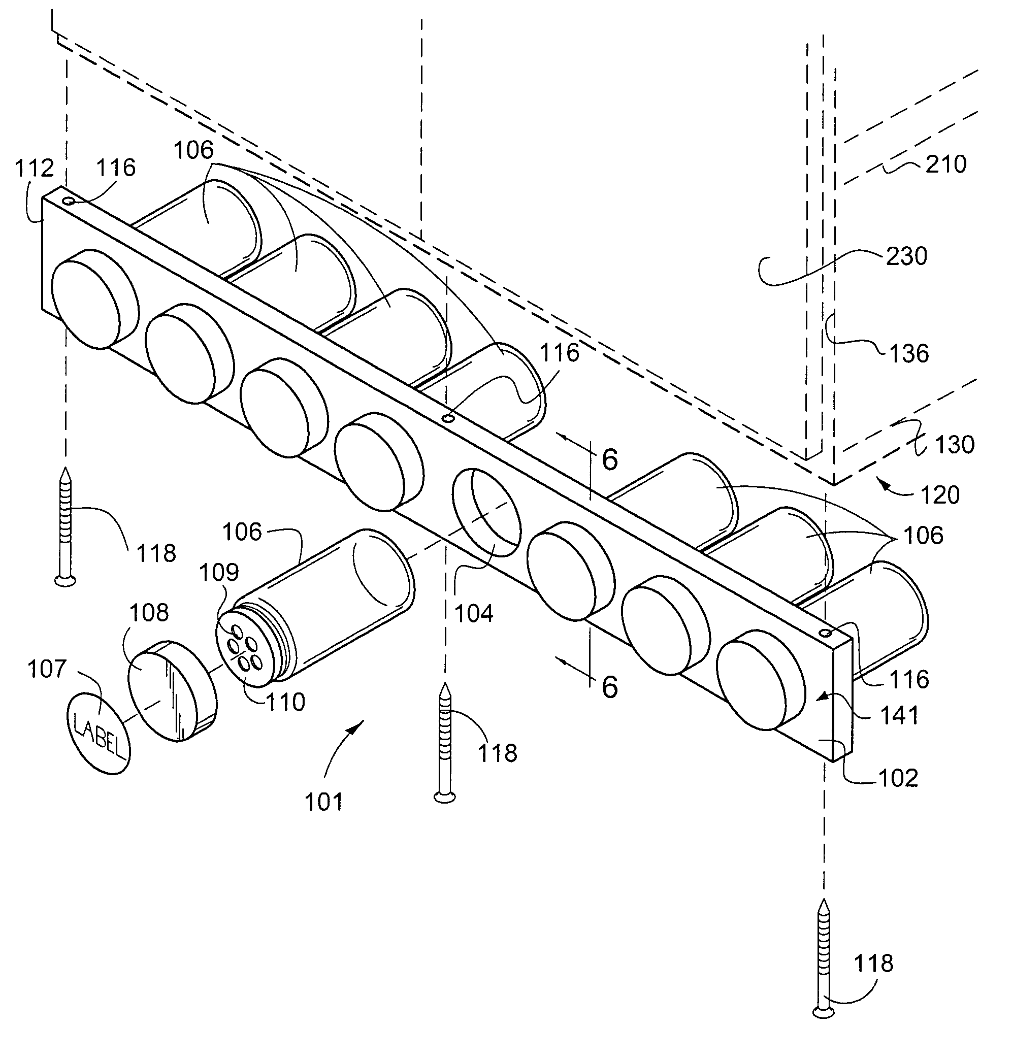 Container system for organizing items