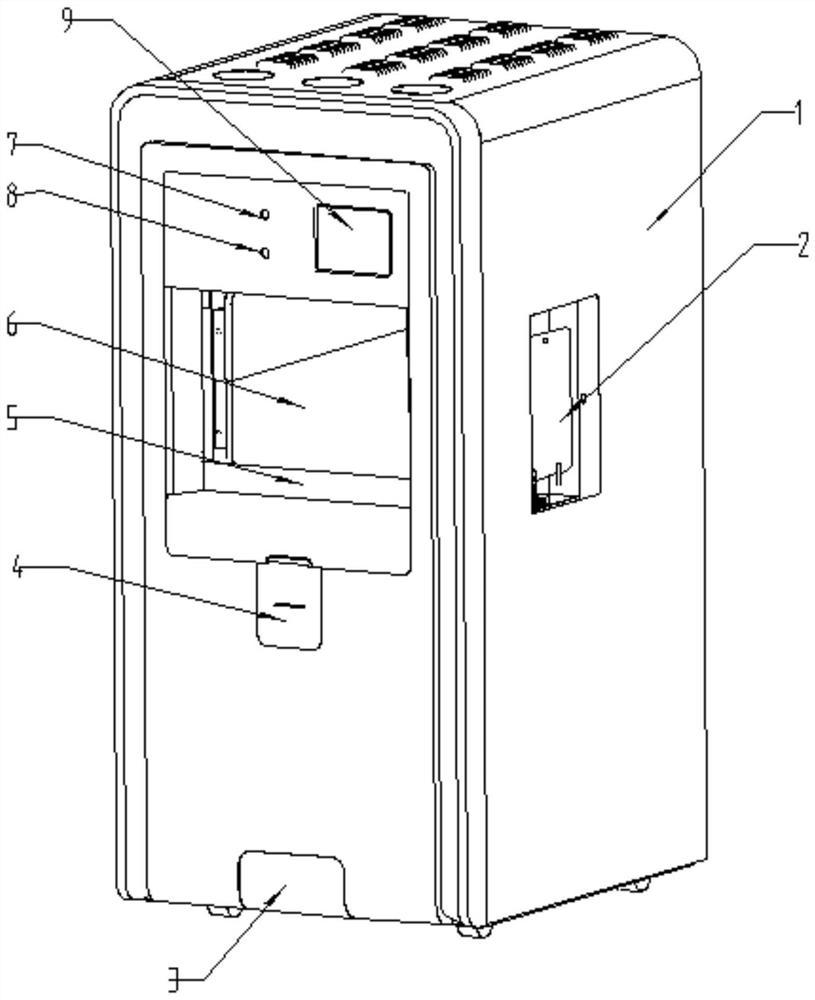 Low-temperature steam formaldehyde sterilizer and sterilization method thereof