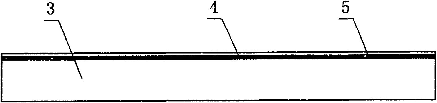 Electron beam radiation curing film glass and manufacturing method thereof