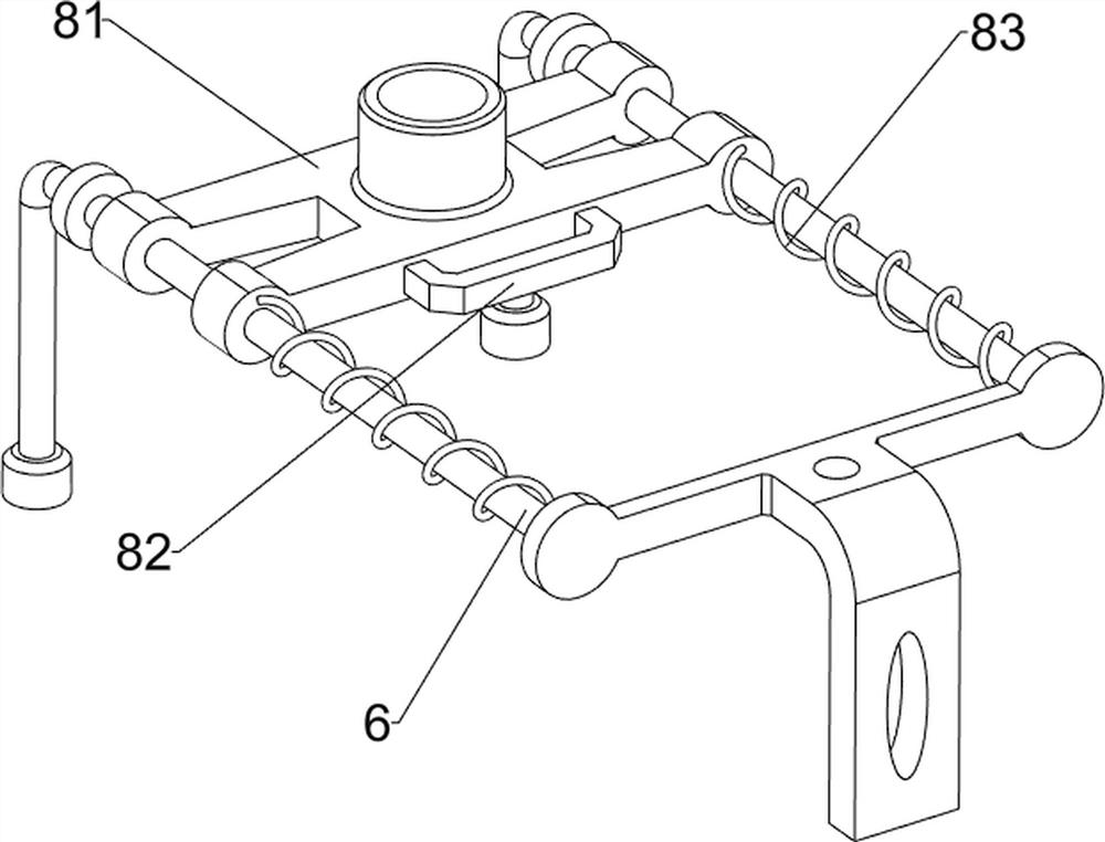 Automatic wood stick drilling device for furniture