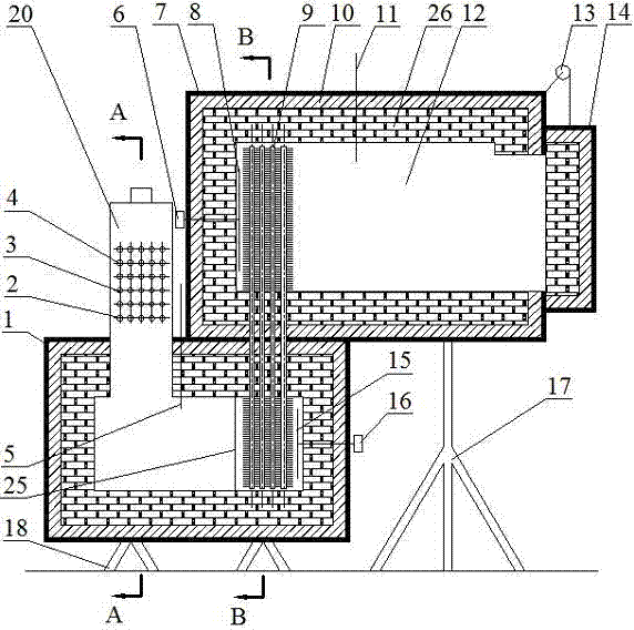 Heat-controllable tubular gas heat treatment furnace