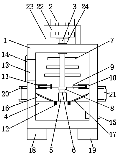 Reaction kettle for processing of chemical raw materials