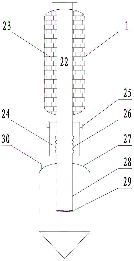 Method for producing synthesis gas with carbon powder and natural gas/methane as raw materials