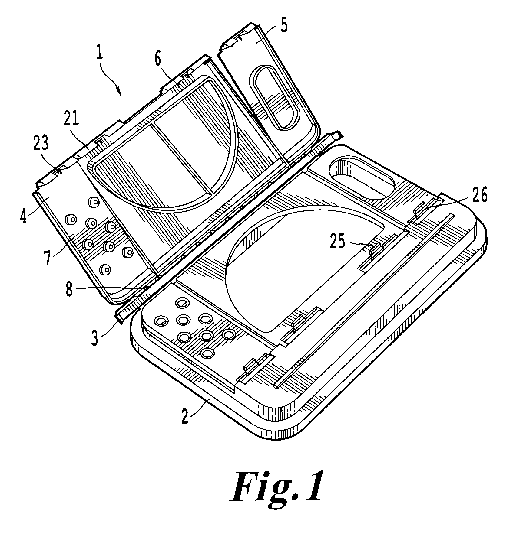 Tamper resistant container with locking rim