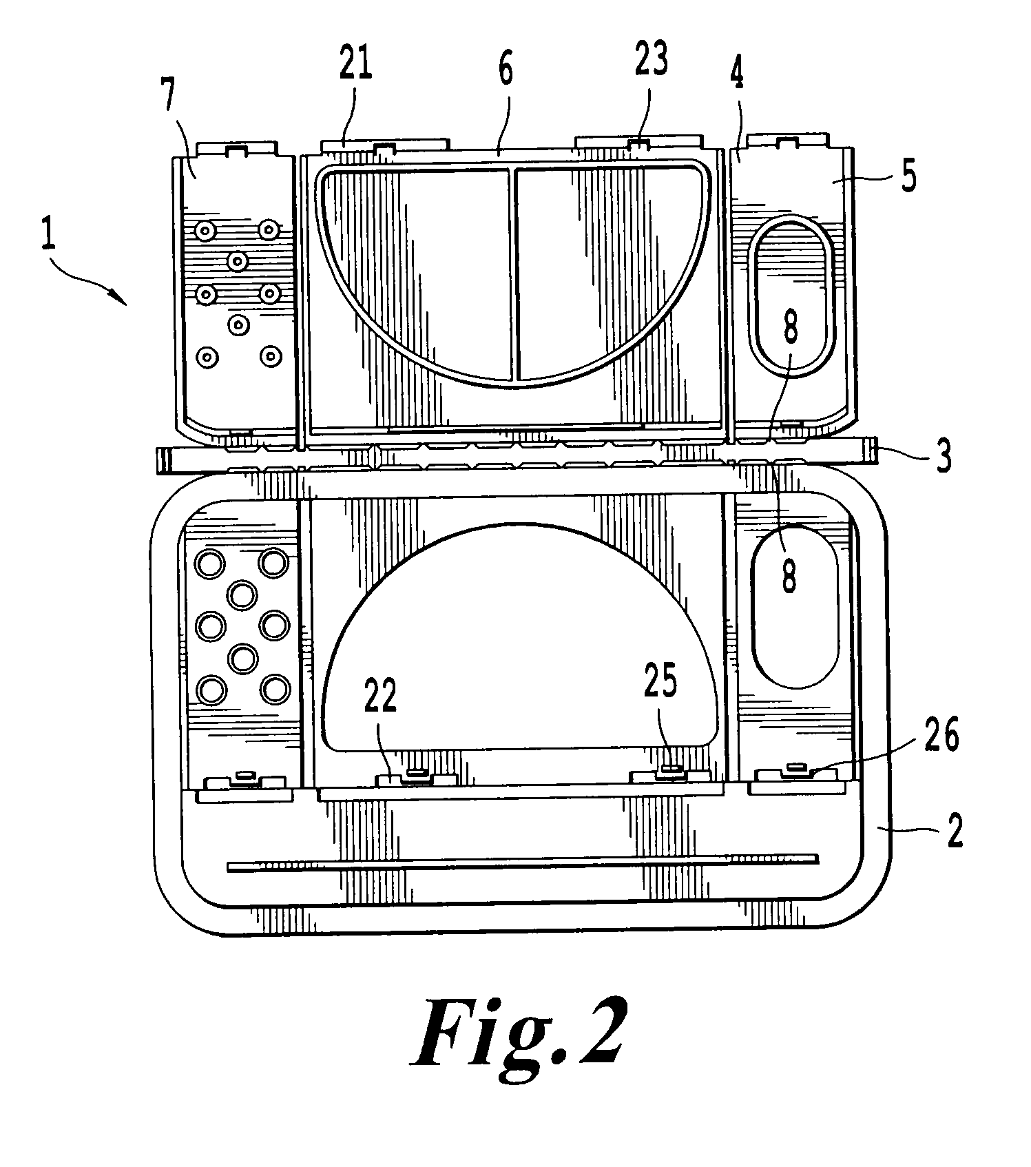 Tamper resistant container with locking rim