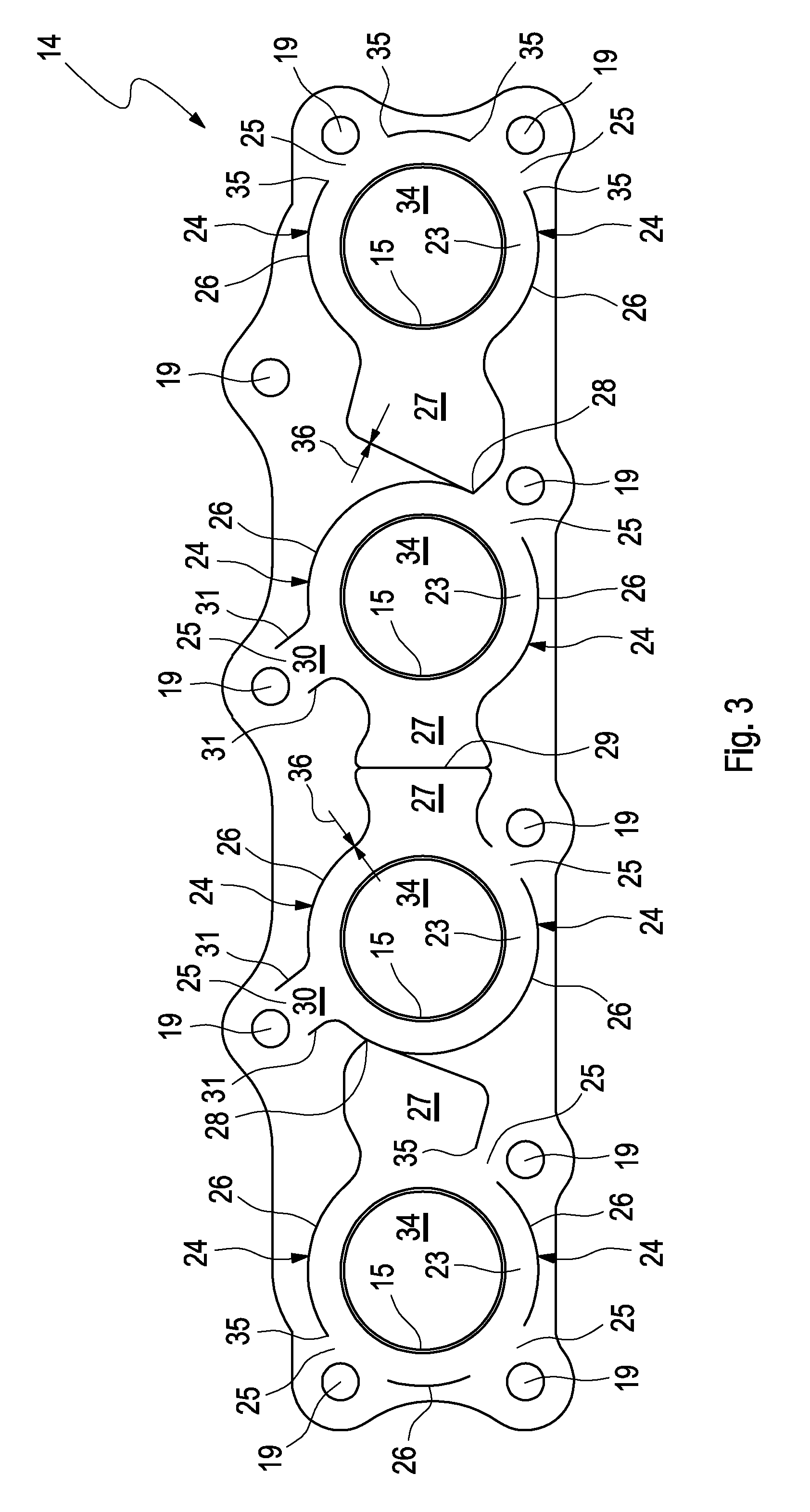 Flange Plate, Flange Connection and Exhaust Manifold