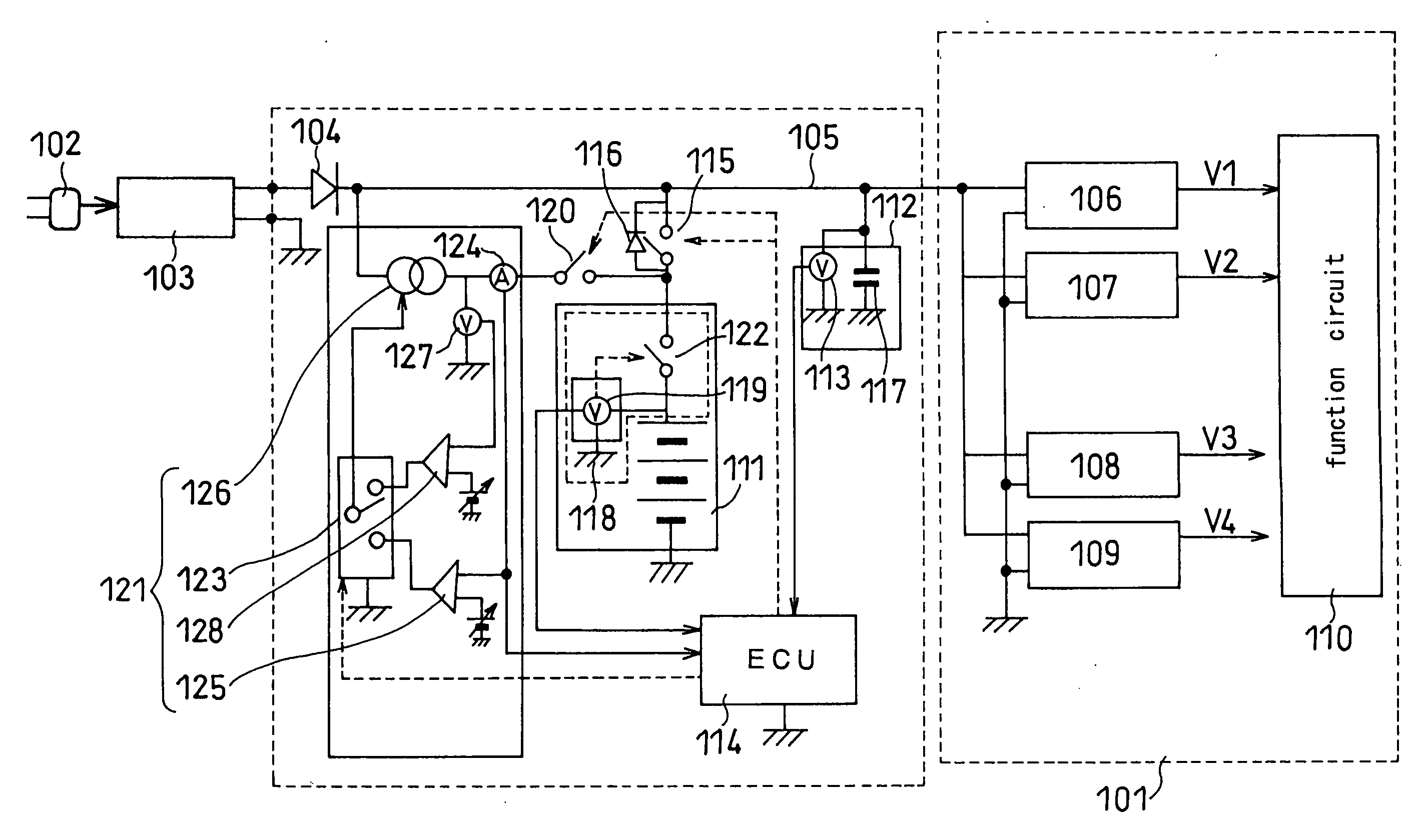 Lithium ion secondary battery and charge system therefor