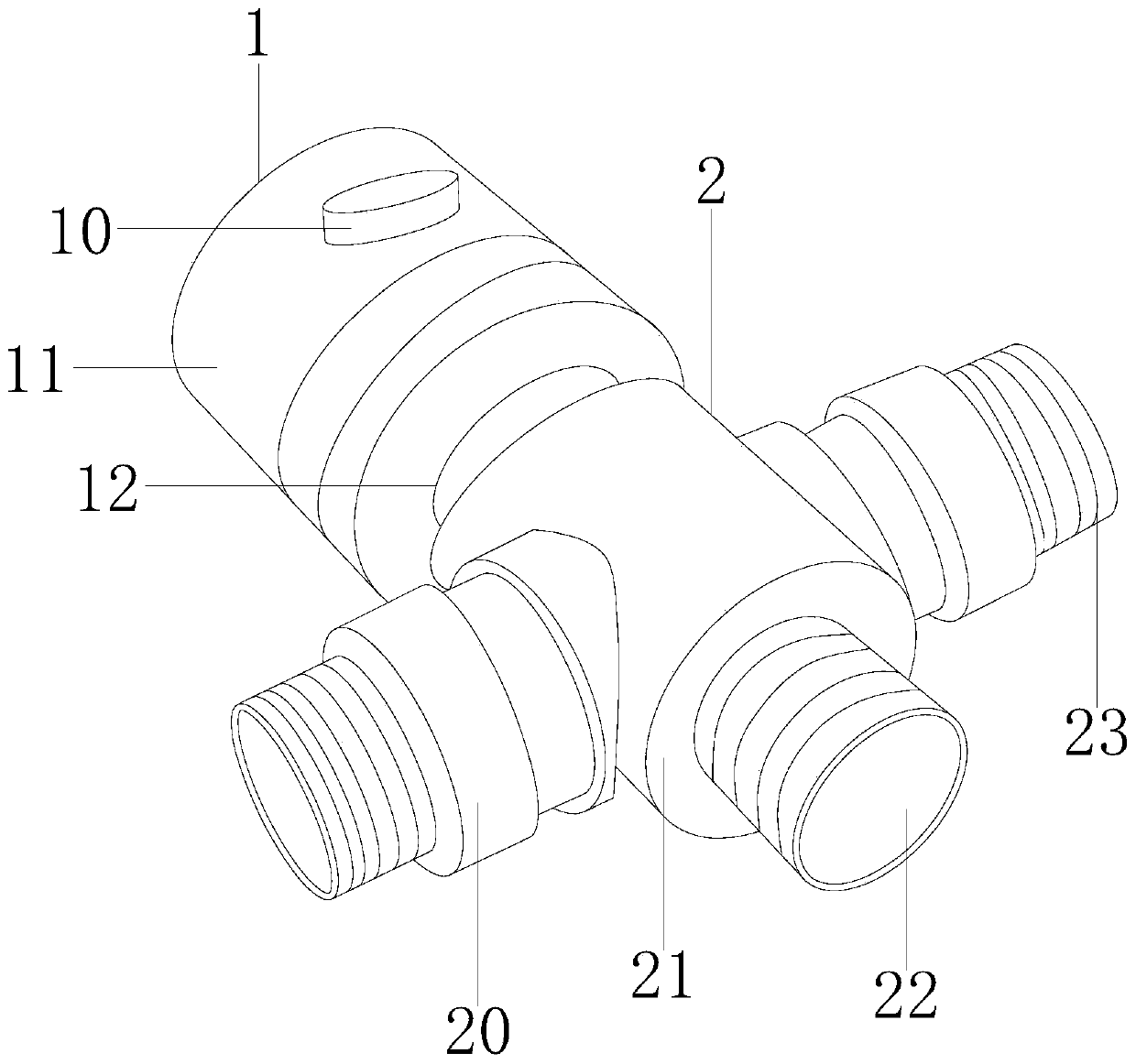 Inner valve spray hole reinforced sealing based magnetostrictive ultrasonic cleaning valve