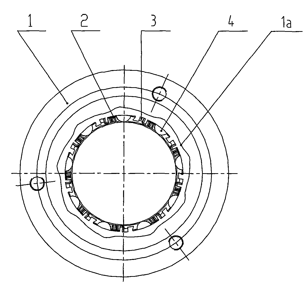 Multi-roller overrun clutch