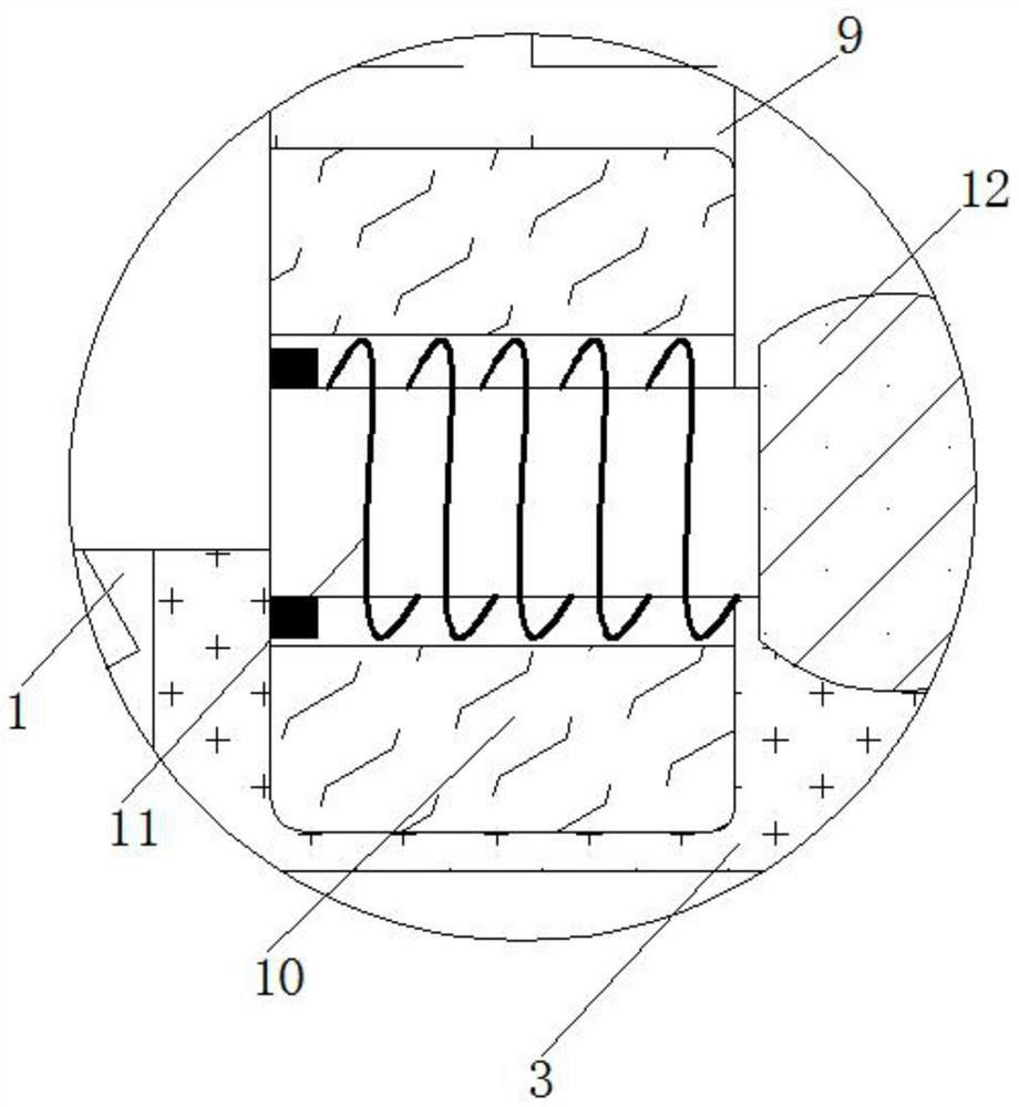 Welding slag removing device for high-frequency welding machine