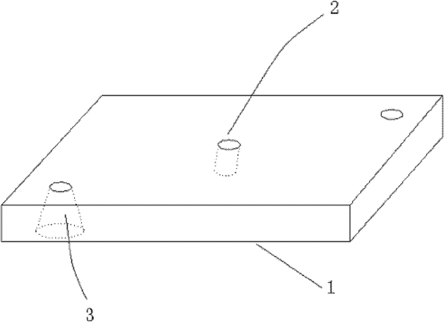 Active cool type radiating substrate using air convection