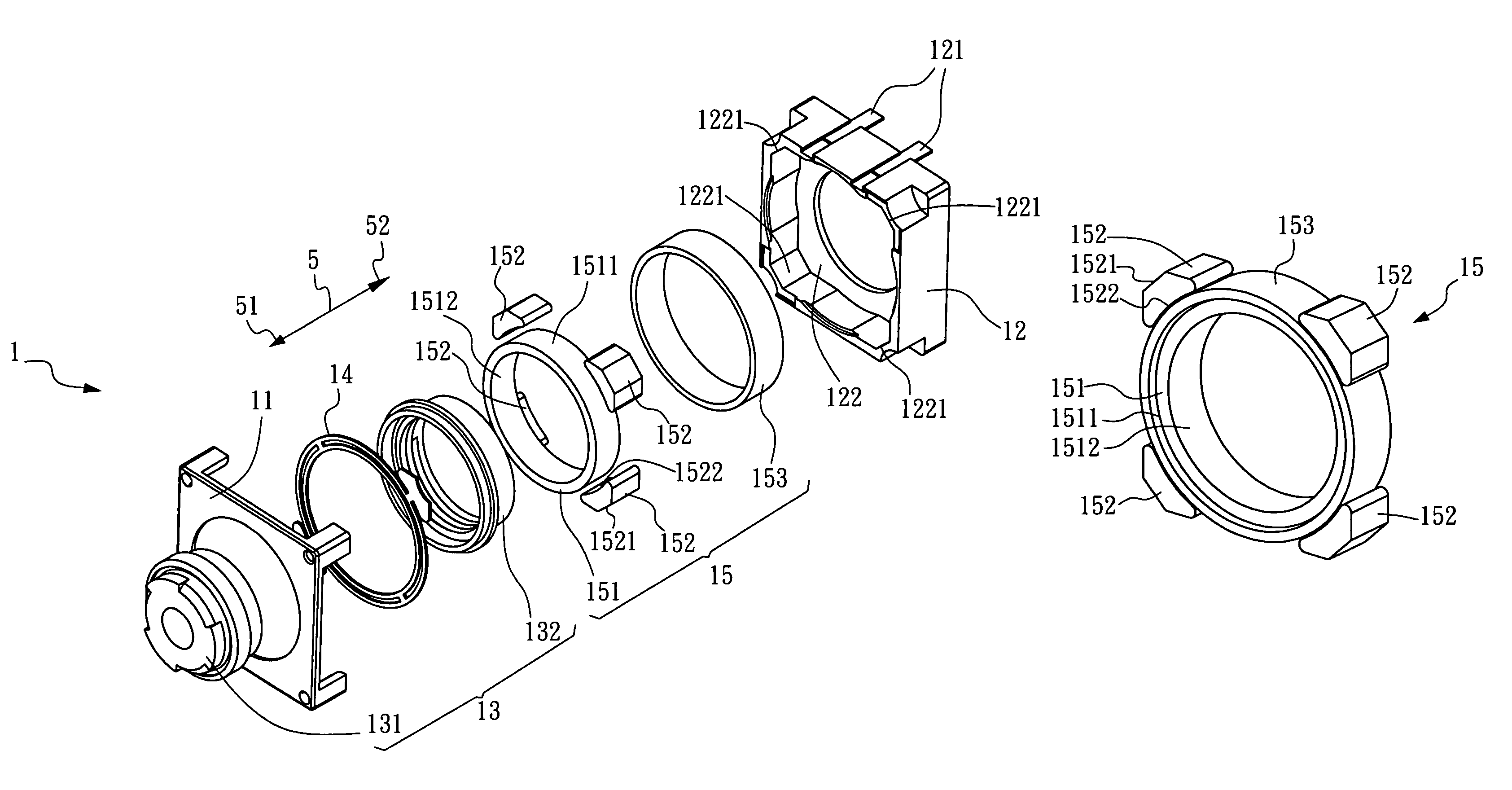 Miniature magnetic-levitated lens driving device