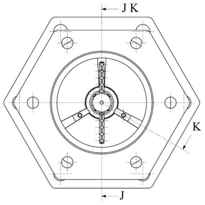 Device for measuring multiple aerodynamic parameters of an outlet section of an air inlet channel