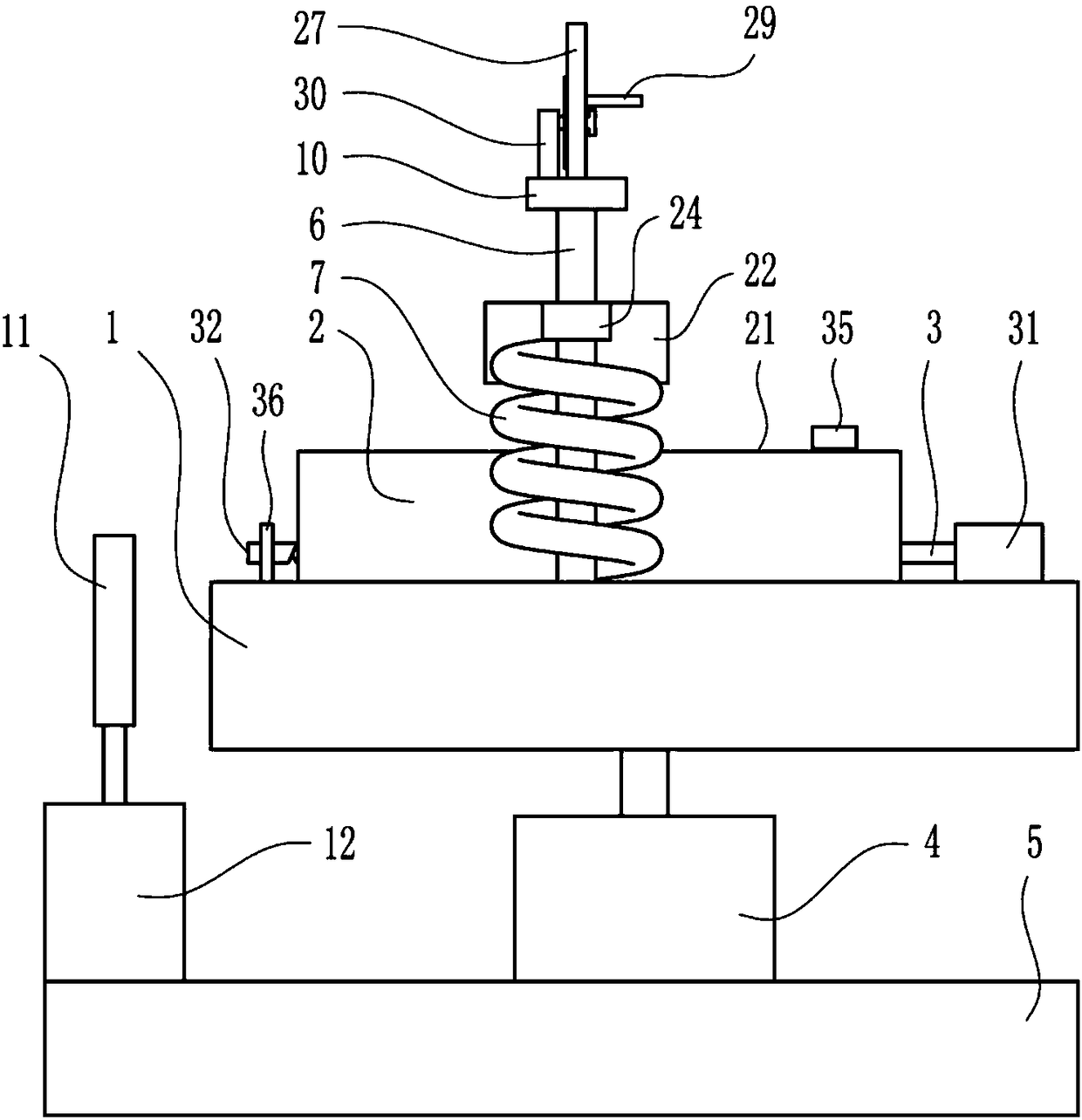 Cutting device for heat exchange pipe of chemical heat exchanger