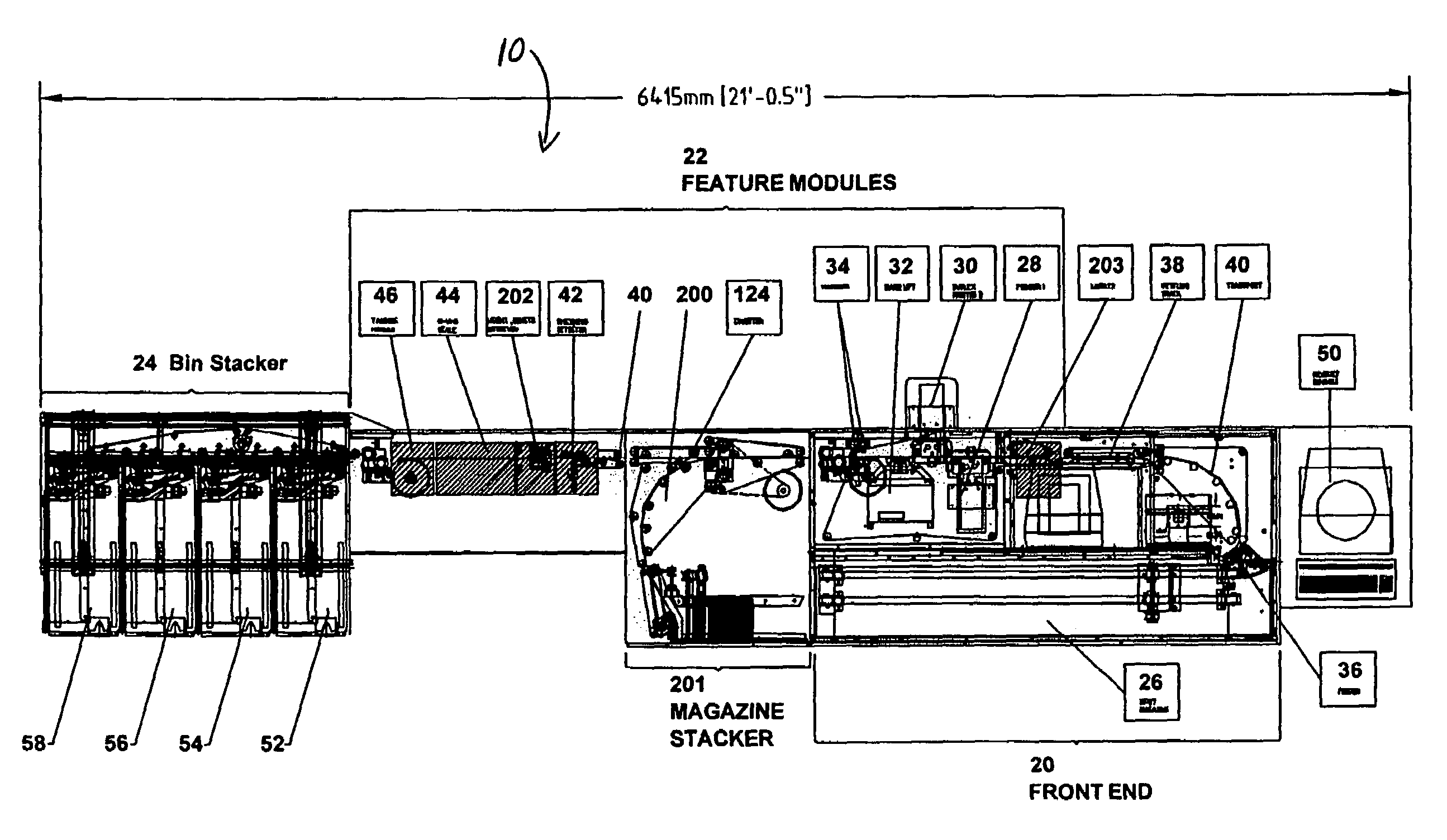 Modular mail preparation system