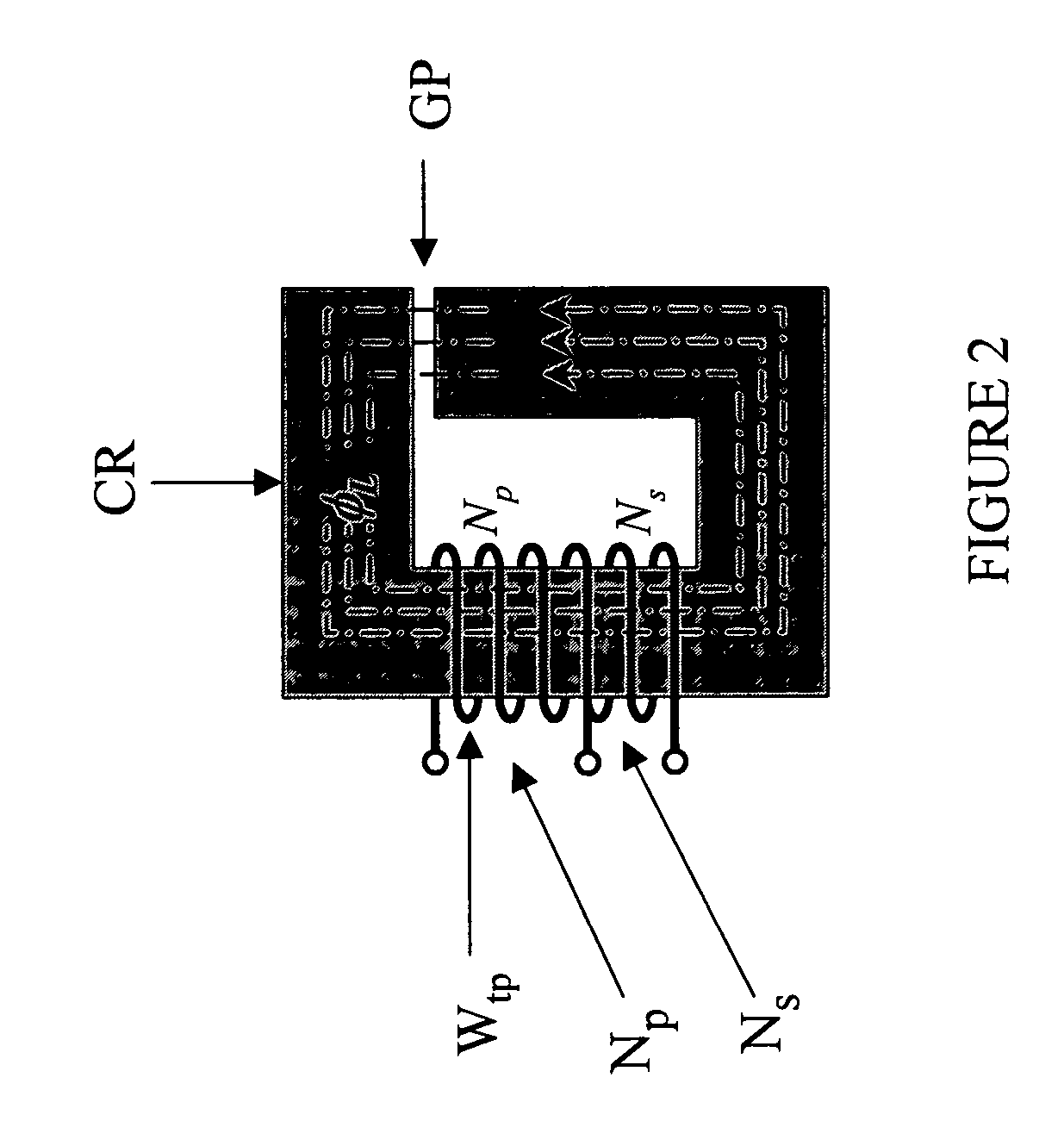 Power converter employing a tapped inductor and integrated magnetics and method of operating the same