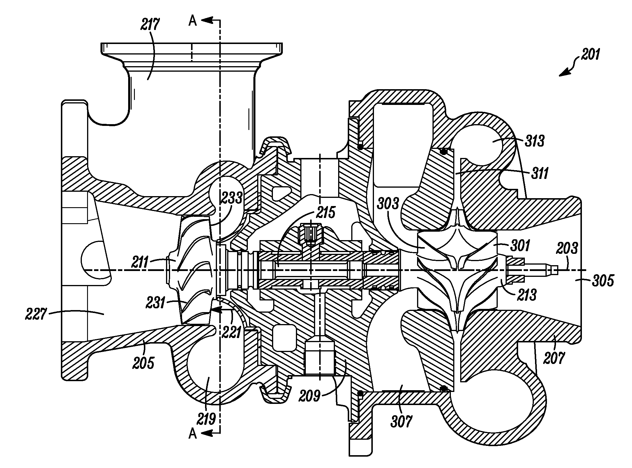 Axial turbine