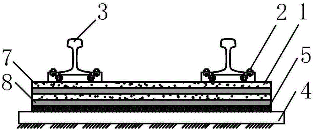 Track board with periodic structure characteristics and track board damping system