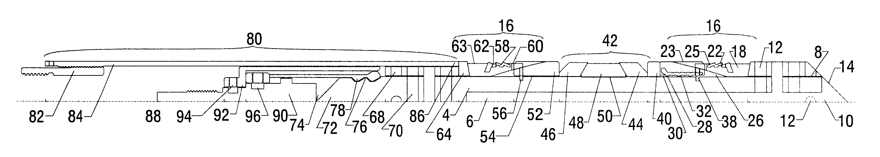 Drillable bridge plug