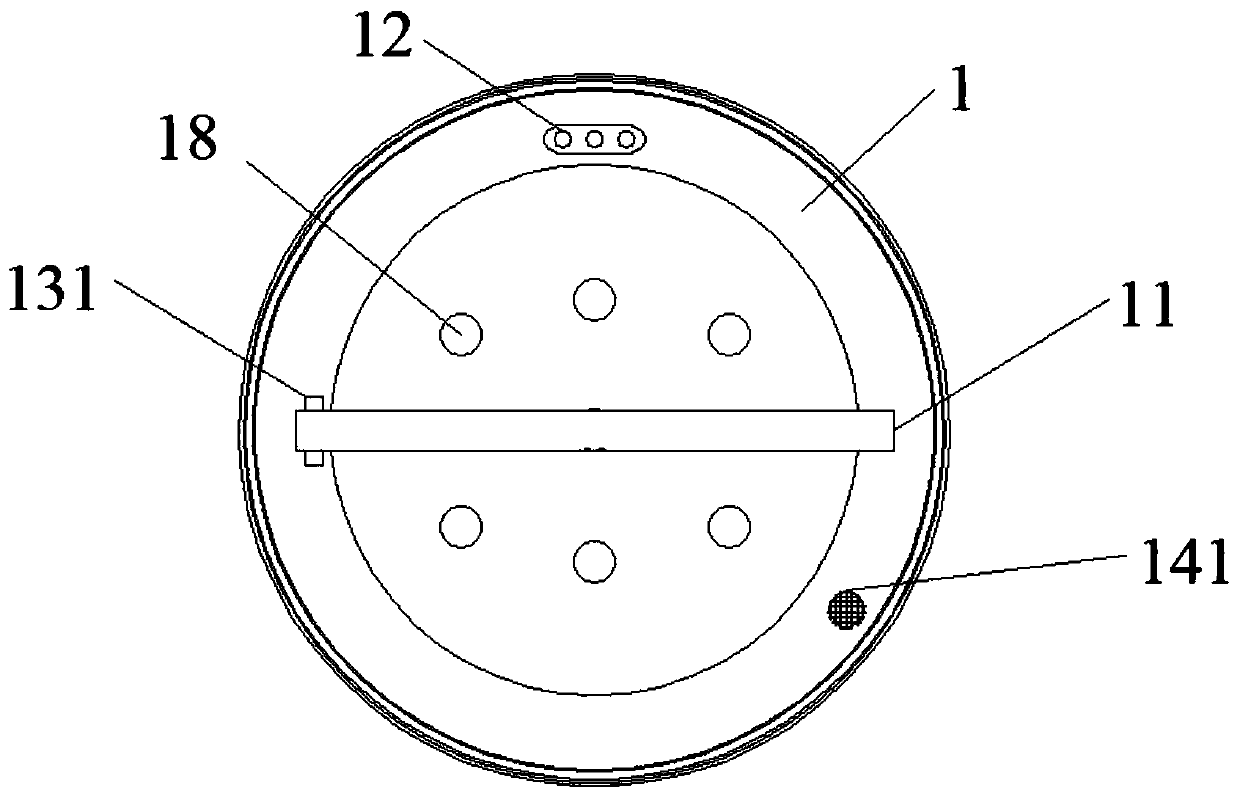 Integral protective hood