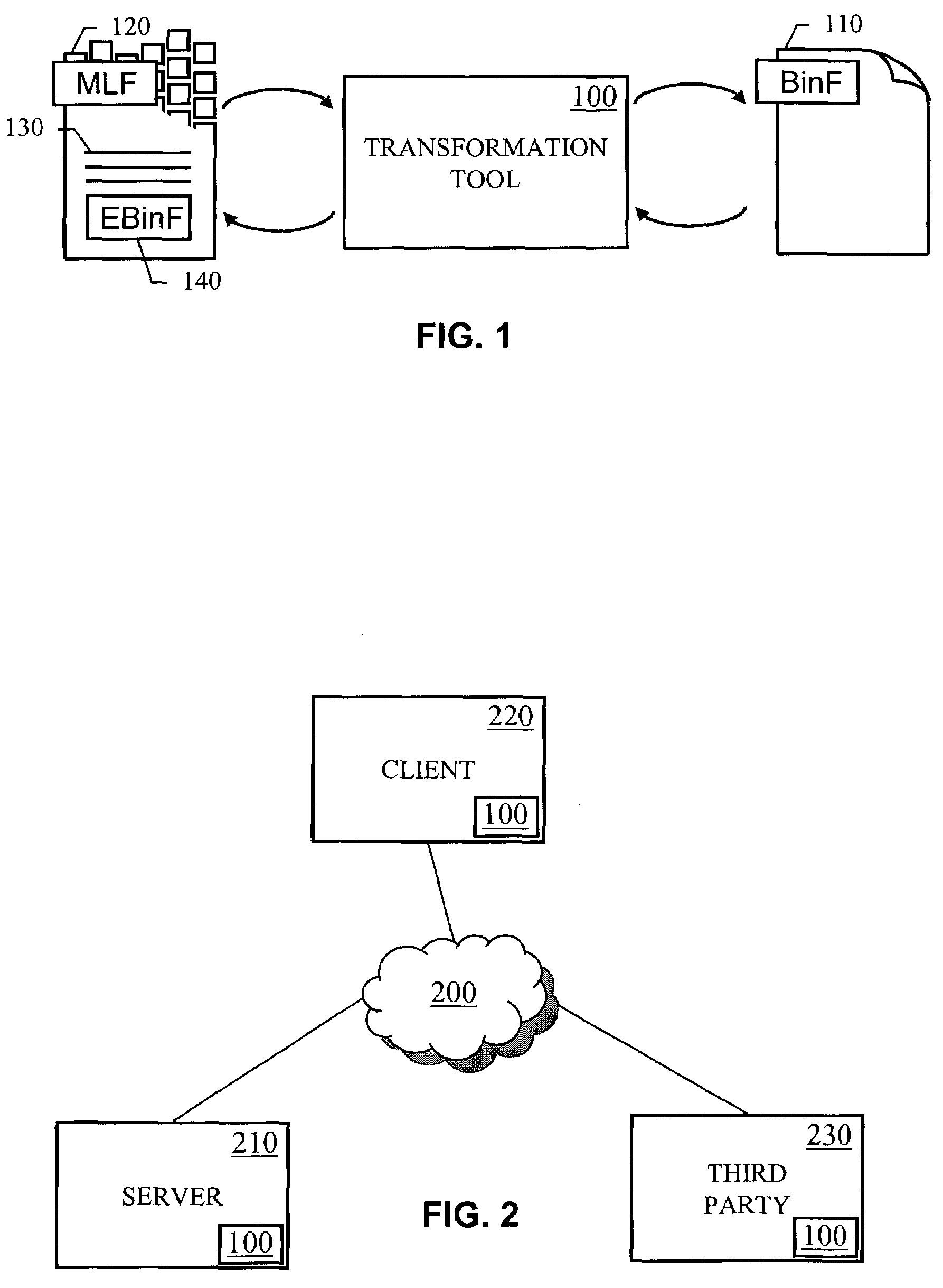 Reversible document format