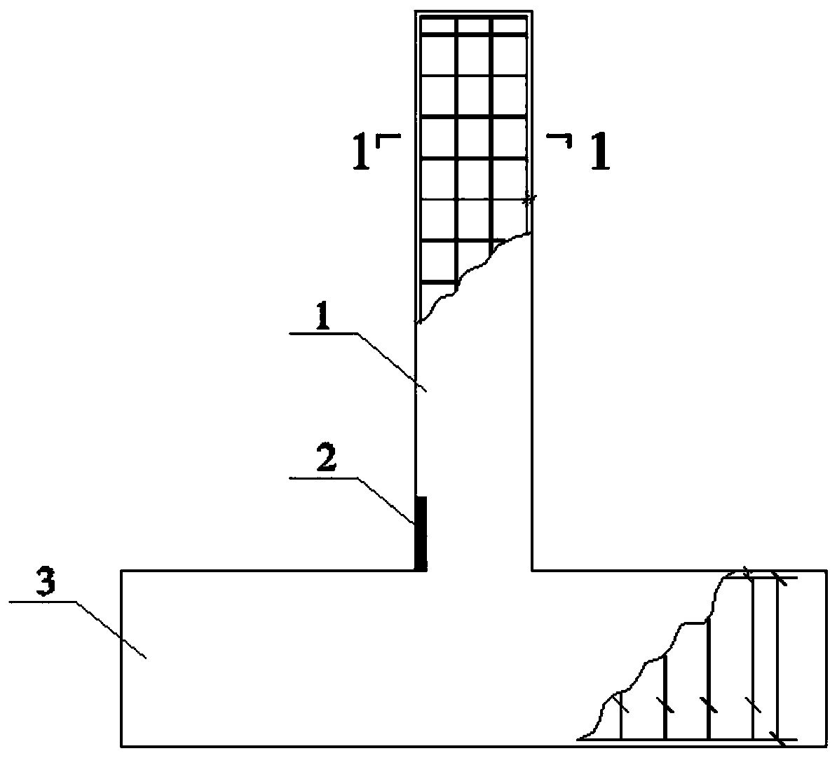 Anti-corrosion anti-seismic combined column component and construction method thereof